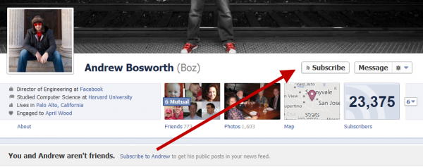 Facebook Subscribe