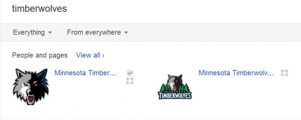 Timberwolves Official Google+Page