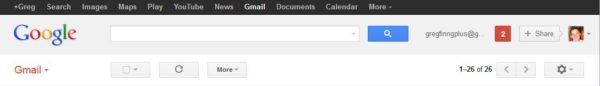 Gplus Gmail