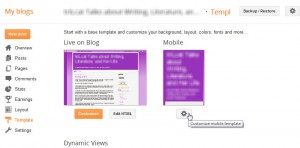 Make a Blogger blog mobile-friendly