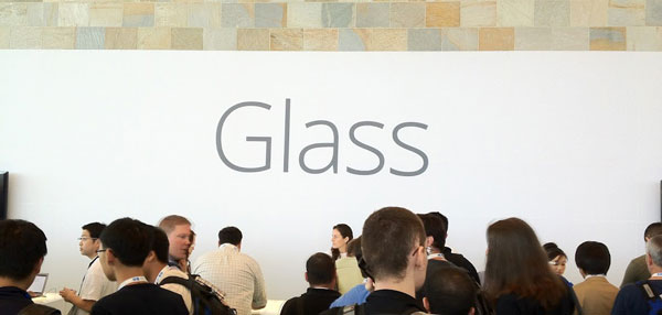 Google Glass Preorder Line