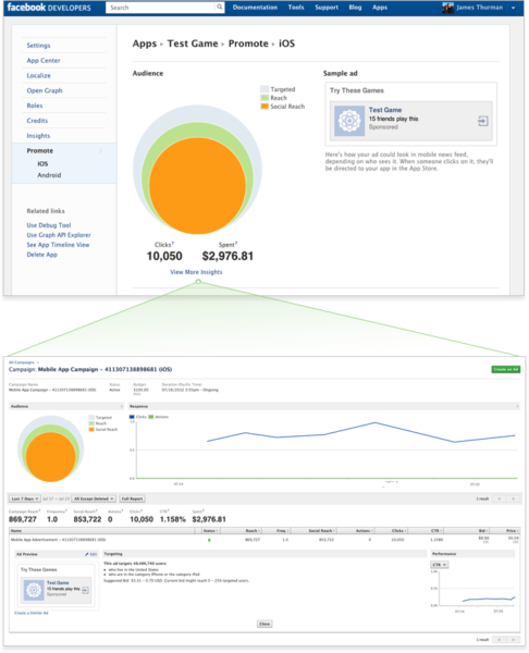 New Facebook Mobile Ads Help Developers Promote App Installs