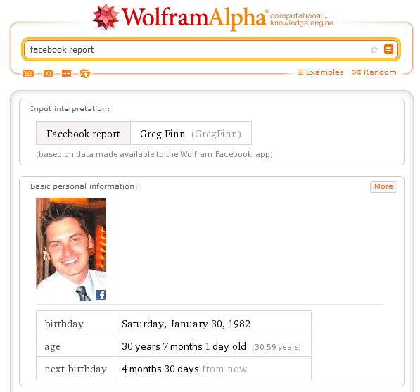 Facebook Report