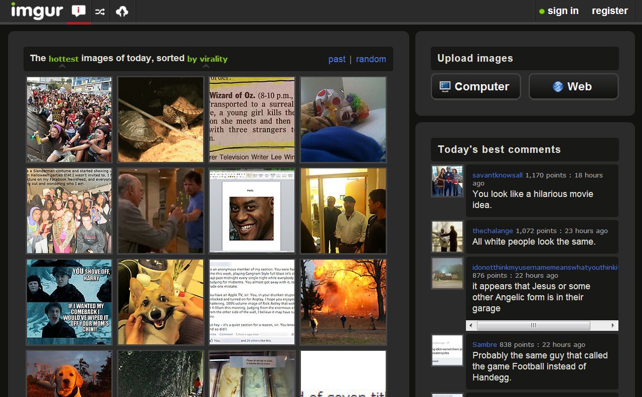 Until this week the image hosting site Imgur has been most widely known as ...