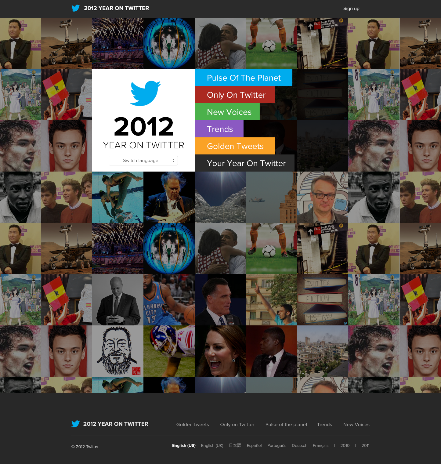 Golden Tweets, Top Trends & New Voices Oh My! Twitter Releases 2012's