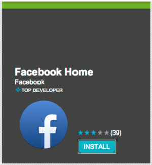 Facebook Home - Android Apps on Google Play