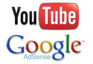 Google AdSense YouTube Logos