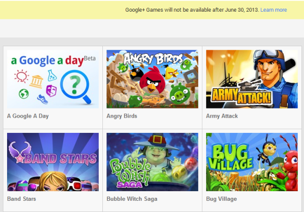 Google+Games