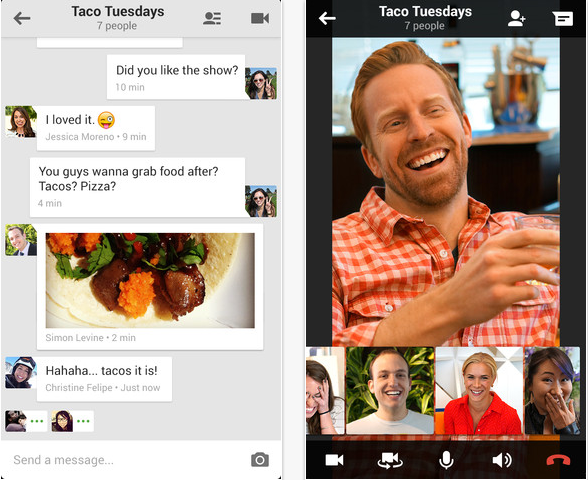Google Hangouts App