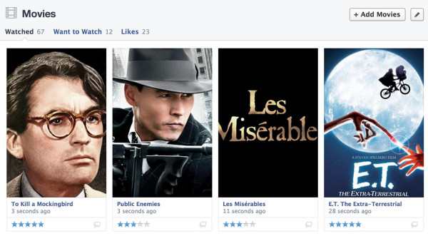Facebook Sections