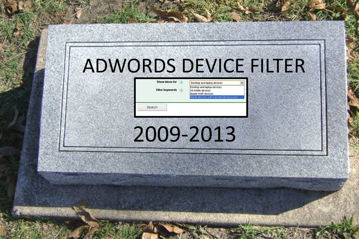 adwords device filter rip