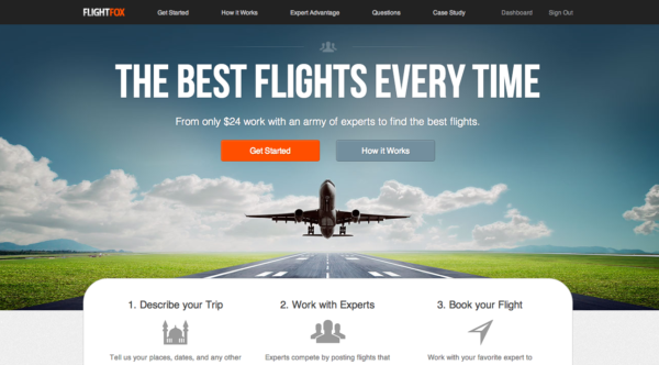 flightfox-homepage