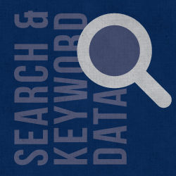 search and keyword data