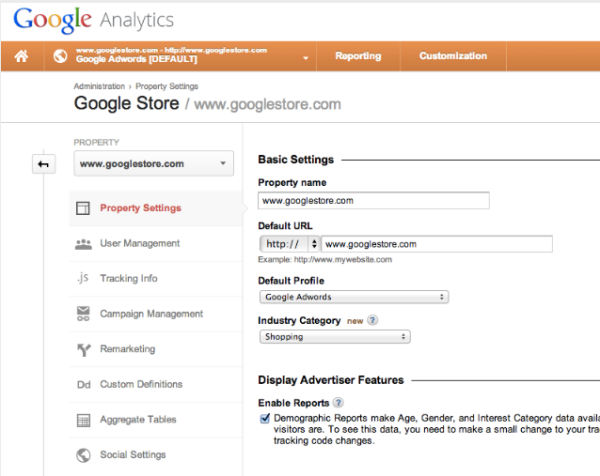 Google Analytics 