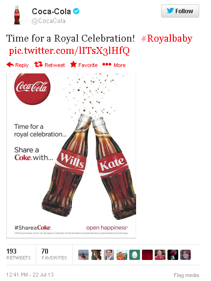 Coke Royal Baby 1241 PM