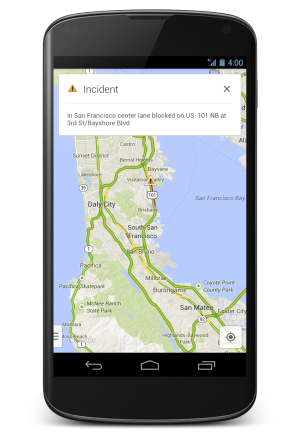 Google Map Incident