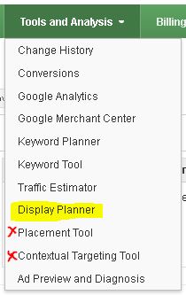 display ad planner