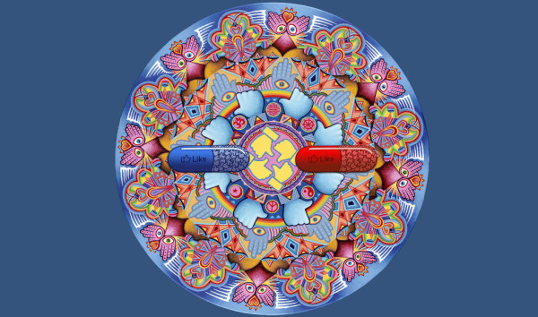 Like4Real Website Mandala Animation Splash