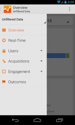 Google Analytics AppMenu_Sept2013