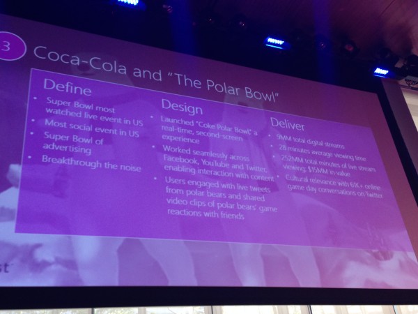 Coca-Cola & The Polar Bowl - Advertising Week 2013