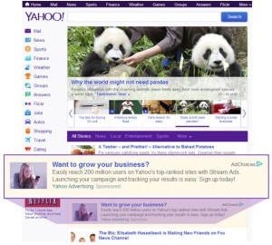 Yahoo Stream Ads