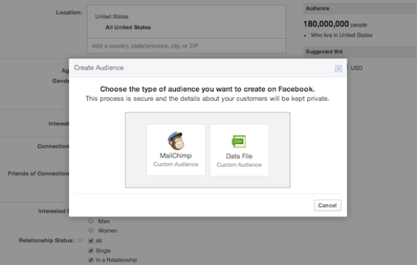 Facebook Custom Audiences