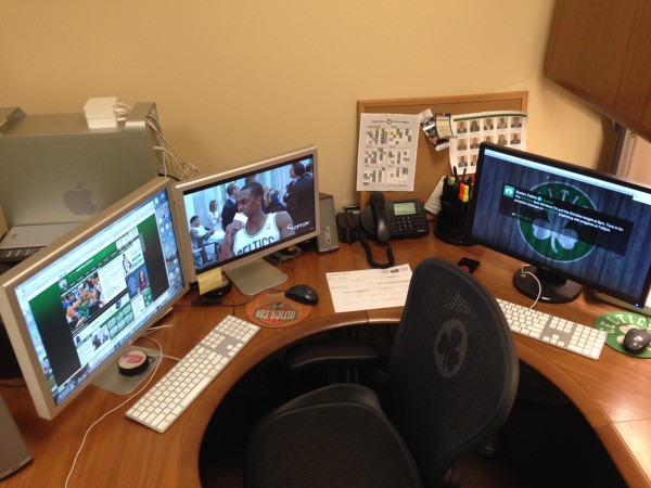 Peter Stringers workspace