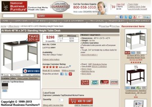 Product Page Roulette National Business Furniture