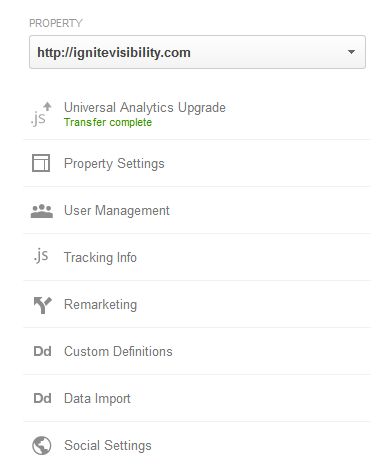 Universal Analytics