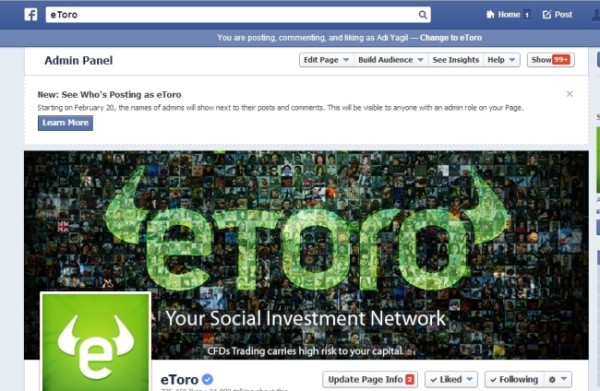 eToro-Facebook