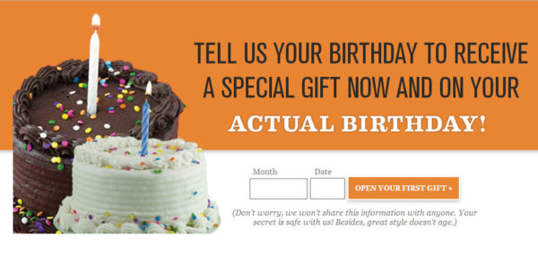 How Email Marketers Can Make Birthdays Come More Than Once A Year