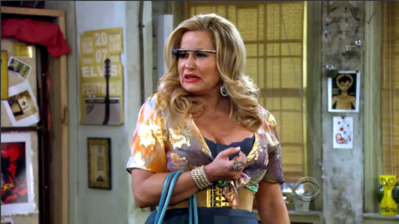 2 Broke Girls CBS Show Features Character in Google Glass