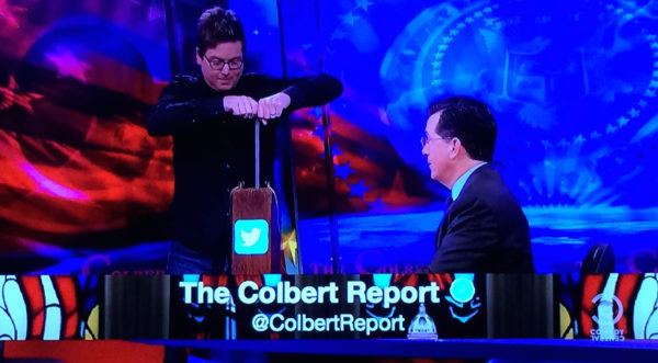 Colbert Kills Twitter Account