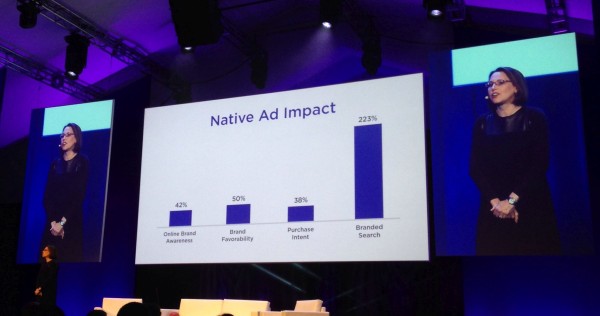 Yahoo Native Ad Impact