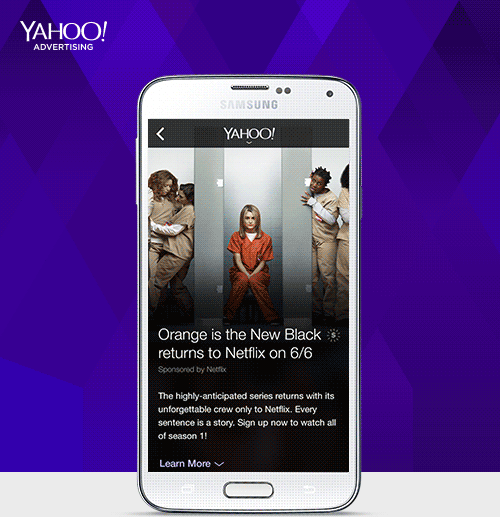 Yahoo launches rich-image native ads