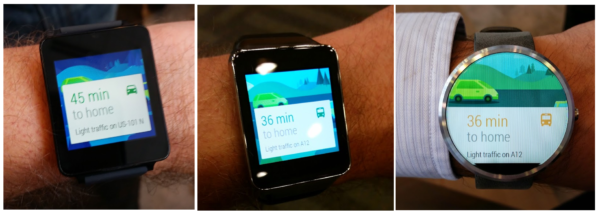 android wear compared