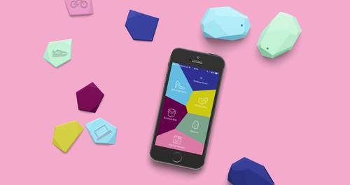 Estimote Nearables BLE stickers