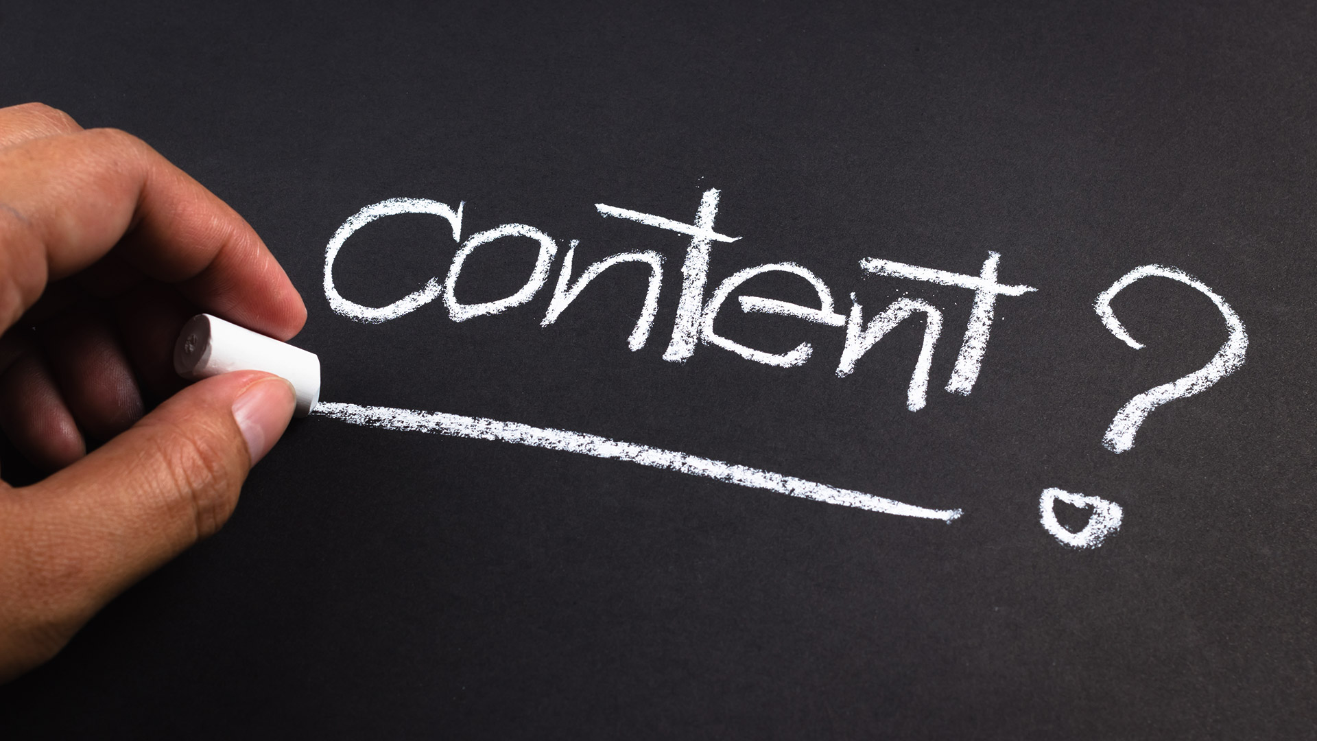 The Right Tools Are Critical, But You Can't Forget The Content!