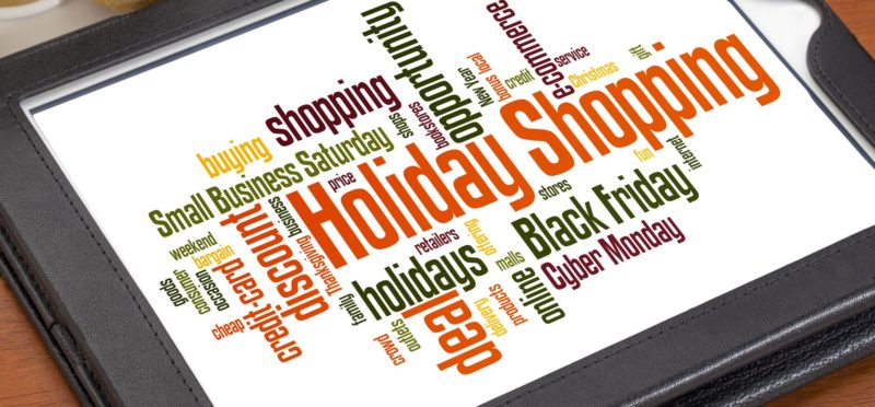 Holiday shopping ecommerce