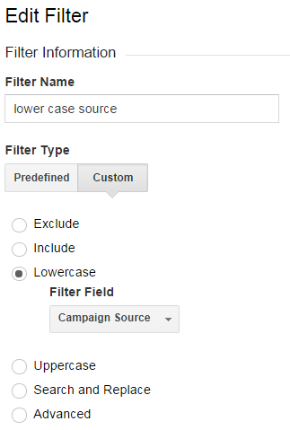 Case sensitivity in the referral source report.