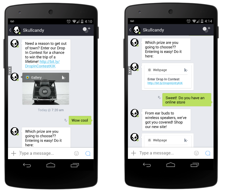 Kik Gives Brands More Auto-Messaging Options With Keywords In