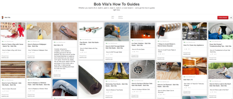 Bob Vila How To Guides board