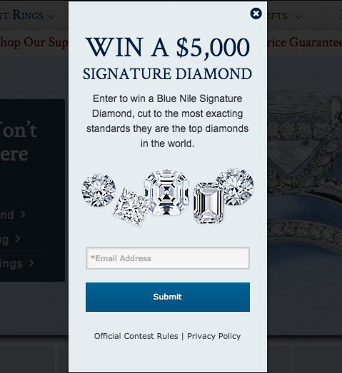 Blue Nile Diamond Giveaway