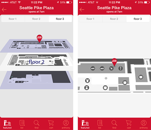 Target In-Store Map