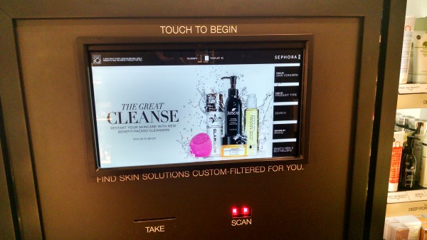 sephora Skin IQ  station