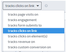 There are a number of ways to set a goal in most split-testing programs.