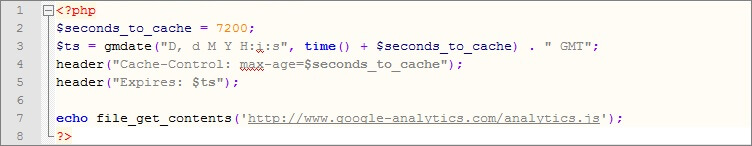 Set caching headers with PHP