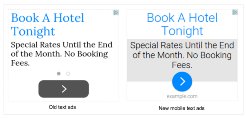 google text ads update adsense