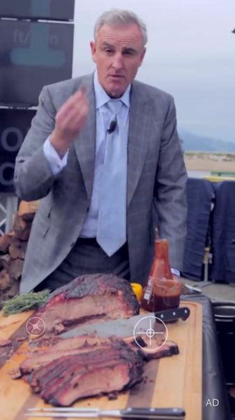 ESPN's Trey Wingo raves about his BBQ meal cooked with GE gear.