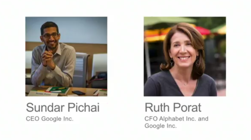 Ruth Porat Sundar Pichai 